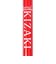 キザキ（KIZAKI）ウォーキングポール 歩ミング 2段伸縮 APBC-202A RED レッド ストック