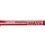 キザキ（KIZAKI）トレッキングポール 3段ステッキ 120 KTBC-X120I RED レッド ストック 登山