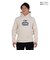 チャムス（CHUMS）スウェット パーカー ブービーフェイス プルオーバー CH00-1419-W095 ホワイト×ネイビー 裏起毛 綿100
