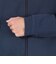 チャムス（CHUMS）スウェット パーカー ブービー ロゴ ジップパーカー CH00-1420-N098 ネイビー×イエロー 裏起毛 綿100