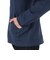 チャムス（CHUMS）スウェット パーカー ブービー ロゴ ジップパーカー CH00-1420-N098 ネイビー×イエロー 裏起毛 綿100