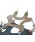 マジックマウンテン（MAGICMOUNTAIN）スノーシュー かんじき アイゼン 登山 チェーンセンウルトラ SL87UES004 RED