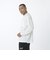 ニューバランス（new balance）長袖Tシャツ ラッシュガード MT1996 ロングTシャツ AMT45018 WT ホワイト 吸汗速乾 透けにくい