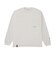ニューバランス（new balance）長袖Tシャツ ラッシュガード MT1996 ロングTシャツ AMT45018 WT ホワイト 吸汗速乾 透けにくい