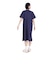 ホールアース（Whole Earth）速乾 ストレッチ トレッキングウェア ワンピース Tシャツドレス WE2RDZ24 NVY