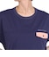 ホールアース（Whole Earth）速乾 ストレッチ トレッキングウェア ワンピース Tシャツドレス WE2RDZ24 NVY