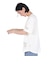 クリフメイヤー（KRIFF MAYER）接触冷感 吸水速乾 半袖 ウェットプロテクト Aライン Tシャツ 花 2347881LX:5:OFF オフホワイト