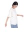 クリフメイヤー（KRIFF MAYER）接触冷感 吸水速乾 半袖 ウェットプロテクト Aライン Tシャツ 花 2347881LX:5:OFF オフホワイト