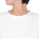 クリフメイヤー（KRIFF MAYER）接触冷感 吸水速乾 半袖 ウェットプロテクト Aライン Tシャツ 花 2347881LX:5:OFF オフホワイト