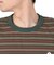 クリフメイヤー（KRIFF MAYER）チルタイムマルチボーダー半袖Tシャツ 2343100-29:BROWN