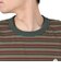 クリフメイヤー（KRIFF MAYER）チルタイムマルチボーダー半袖Tシャツ 2343100-29:BROWN