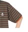クリフメイヤー（KRIFF MAYER）チルタイムマルチボーダー半袖Tシャツ 2343100-29:BROWN