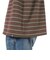 クリフメイヤー（KRIFF MAYER）チルタイムマルチボーダー半袖Tシャツ 2343100-29:BROWN