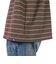 クリフメイヤー（KRIFF MAYER）チルタイムマルチボーダー半袖Tシャツ 2343100-29:BROWN