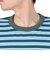 クリフメイヤー（KRIFF MAYER）チルタイムマルチボーダー半袖Tシャツ 2343100-65:GREEN
