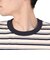 クリフメイヤー（KRIFF MAYER）チルタイムマルチボーダー半袖Tシャツ 2343100-9:NATURAL