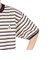 クリフメイヤー（KRIFF MAYER）チルタイムマルチボーダー半袖Tシャツ 2343100-9:NATURAL