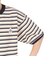 クリフメイヤー（KRIFF MAYER）チルタイムマルチボーダー半袖Tシャツ 2343100-9:NATURAL