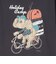 クリフメイヤー（KRIFF MAYER）アニマル半袖Tシャツ プードル 2347204-17:CHARCOAL
