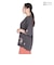 クリフメイヤー（KRIFF MAYER）接触冷感 吸水速乾 半袖 ウェットプロテクト Aライン Tシャツ 花 2347881LX:17:CHARCOAL チャ…