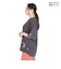 クリフメイヤー（KRIFF MAYER）接触冷感 吸水速乾 半袖 ウェットプロテクト Aライン Tシャツ 花 2347881LX:17:CHARCOAL チャ…