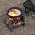 キャプテンスタッグ（CAPTAIN STAG）オーブン バーベキュー BBQ キャンプ アルミ スキレット16cm IH対応 UG-3095