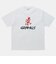 ロゴ 半袖Tシャツ G4SU-T097-WHITE 速乾