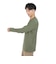 ポールワーズ（POLEWARDS）長袖Tシャツ ロンT DRY COMFORT PW2RJB02 OLV オリーブ ストレッチ 吸汗速乾 軽量
