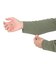 ポールワーズ（POLEWARDS）長袖Tシャツ ロンT DRY COMFORT PW2RJB02 OLV オリーブ ストレッチ 吸汗速乾 軽量