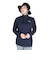 ポールワーズ（POLEWARDS）長袖 DRY COMFORT ハーフジップ Tシャツ PW2RHB10 NVY ネイビー 吸汗速乾 ストレッチ