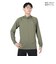 ポールワーズ（POLEWARDS）長袖Tシャツ ロンT DRY COMFORT ハーフジップTシャツ PW2RJB03 OLV オリーブ 吸汗速乾 ストレッチ