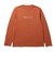 スノーピーク（snow peak）ロンT ソフトコットン ロゴ 長袖Tシャツ SW-24SU201 OR