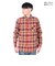 クリフメイヤー（KRIFF MAYER）カジュアルシャツ チェックシャツ ビエラチェック 長袖シャツ 2413500 35 RED レッド