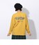 クリフメイヤー（KRIFF MAYER）ロゴプリントロンT 長袖Tシャツ 2417828L 55 YELLOW