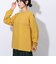 クリフメイヤー（KRIFF MAYER）ロゴプリントロンT 長袖Tシャツ 2417828L 55 YELLOW
