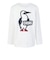 チャムス（CHUMS）キッズ ブービーロゴブラッシュド ロングスリーブTシャツ CH21-1294-W001