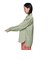 クリフメイヤー（KRIFF MAYER）長袖シャツ カジュアル ヘムラウンド オーバーシャツ 2414429LX:60:SAGE-GREEN グリーン