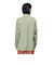 クリフメイヤー（KRIFF MAYER）長袖シャツ カジュアル ヘムラウンド オーバーシャツ 2414429LX:60:SAGE-GREEN グリーン