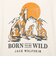 ジャックウルフスキン（JackWolfskin）ウルフプリント ロングスリーブTシャツ A63977-5055