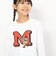 マーモット（Marmot）キッズ 長袖 イニシャルマーヴィンTシャツ TSAKC111-WHITE 速乾