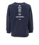 クリフメイヤー（KRIFF MAYER）ジュニア スウェット トレーナー ヤマロゴ ポケクルー 2417862K:79:NAVY ネイビー バックプリント