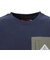 クリフメイヤー（KRIFF MAYER）ジュニア スウェット トレーナー ヤマロゴ ポケクルー 2417862K:79:NAVY ネイビー バックプリント