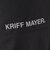 クリフメイヤー（KRIFF MAYER）ジュニア パンツ 撥水 裏付きクライミングパンツ 2417863K:19:BLACK ブラック 膝タック ストレッチ