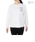 ホールアース（Whole Earth）ロンT G プリント長袖Tシャツ bear WE2SDZ36 WHT 速乾