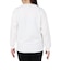 ホールアース（Whole Earth）ロンT G プリント長袖Tシャツ bear WE2SDZ36 WHT 速乾