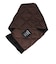 ダウンスカーフ G4FA-102-TG-DARK BROWN