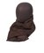 ダウンスカーフ G4FA-102-TG-DARK BROWN