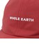 ホールアース（Whole Earth）帽子 トレッキング 登山 ベーシックキャップ WE2SDZ44 RBRN
