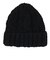 チャムス（CHUMS）ニット帽 ニットキャップ ネパールニットワッチ CH05-1397-K001 ブラック ウール100％ ケーブル編み