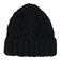 チャムス（CHUMS）ニット帽 ニットキャップ ネパールニットワッチ CH05-1397-K001 ブラック ウール100％ ケーブル編み